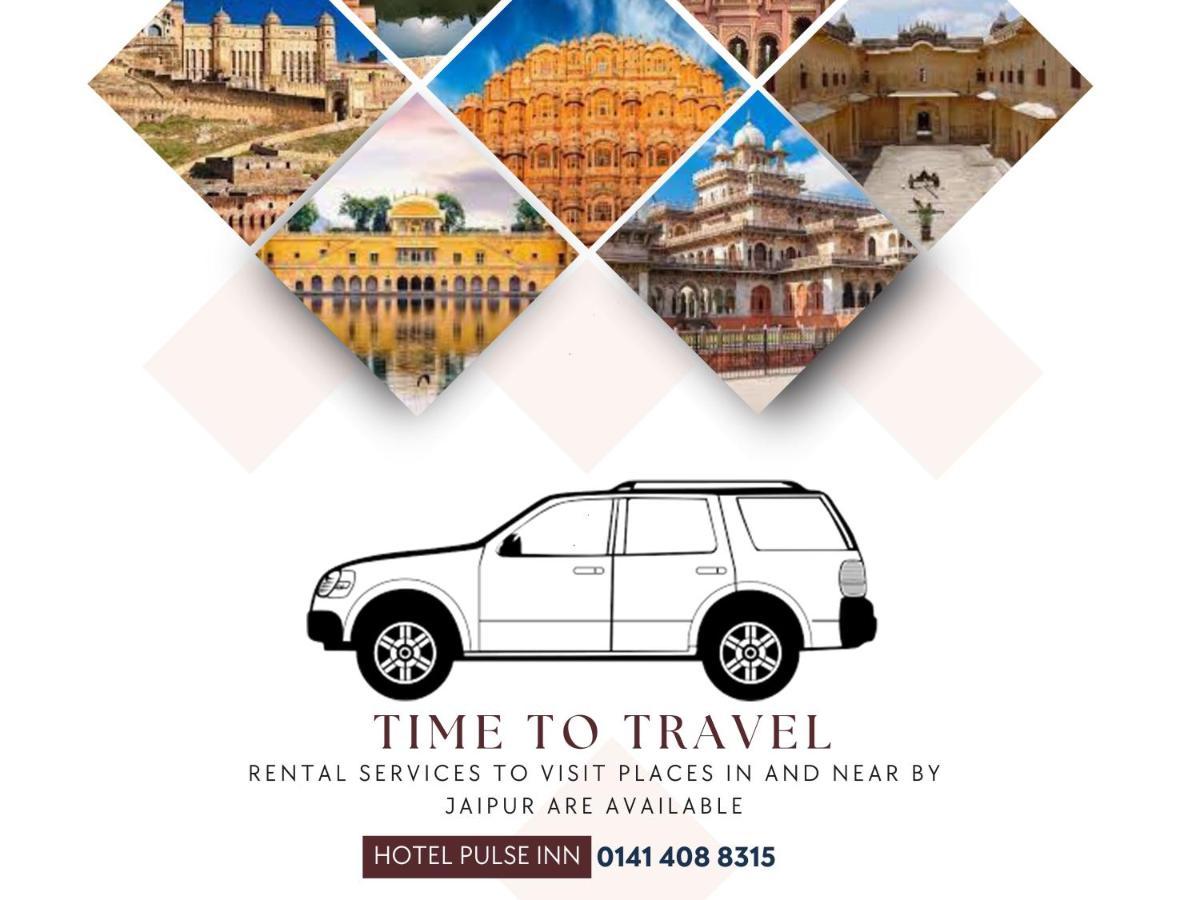 Hotel Pulse Inn Near Railway Station Divisione di Jaipur Esterno foto