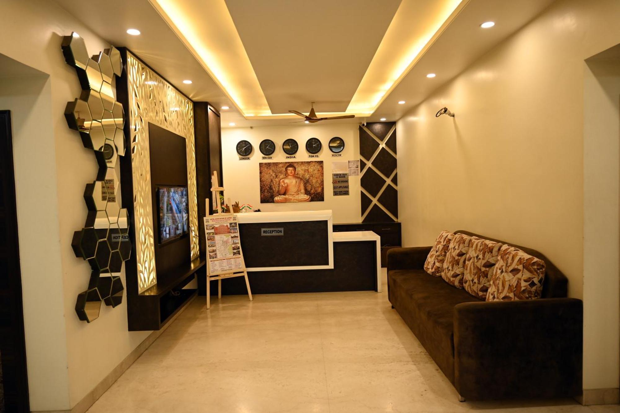 Hotel Pulse Inn Near Railway Station Divisione di Jaipur Esterno foto