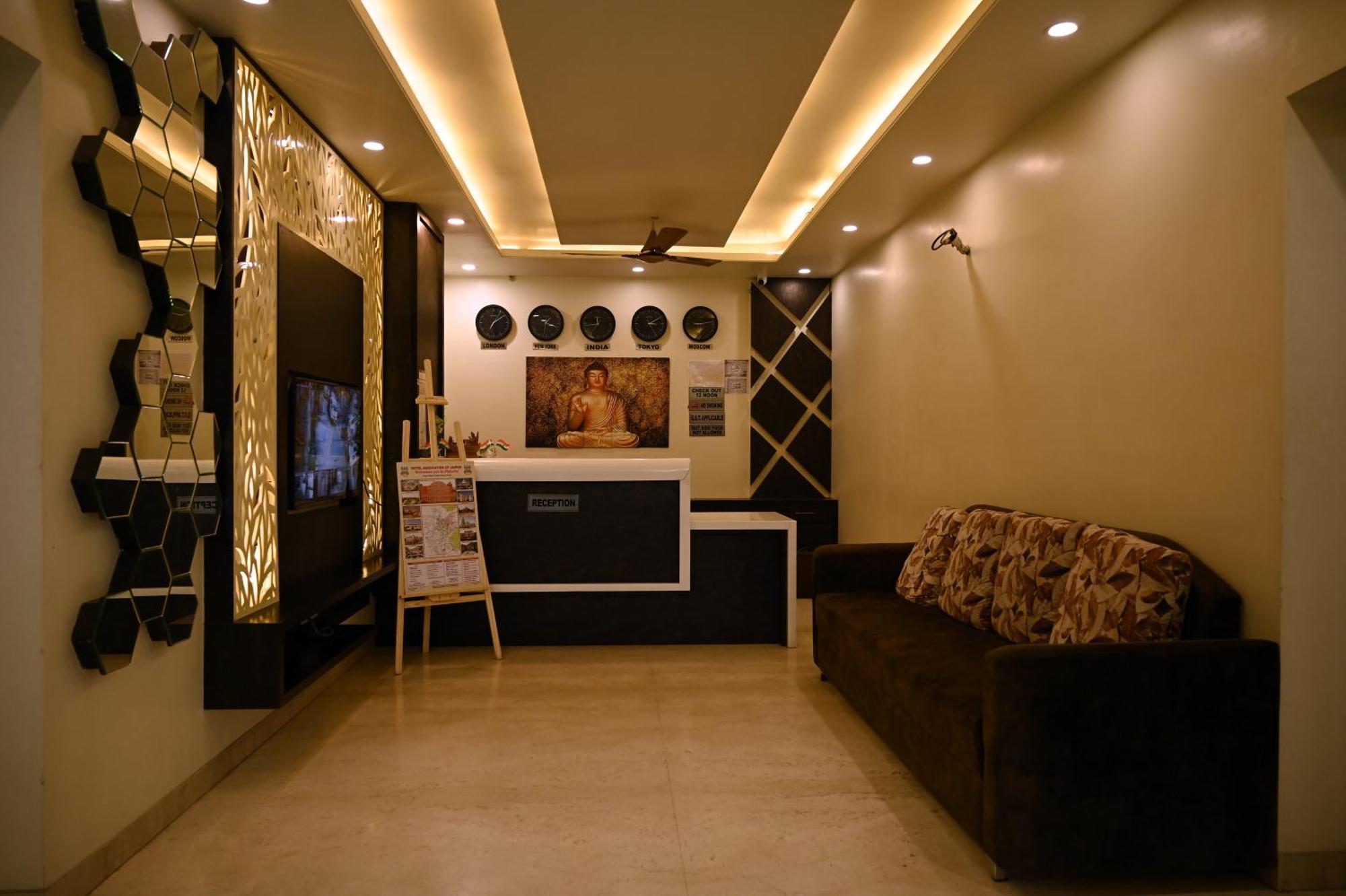 Hotel Pulse Inn Near Railway Station Divisione di Jaipur Esterno foto