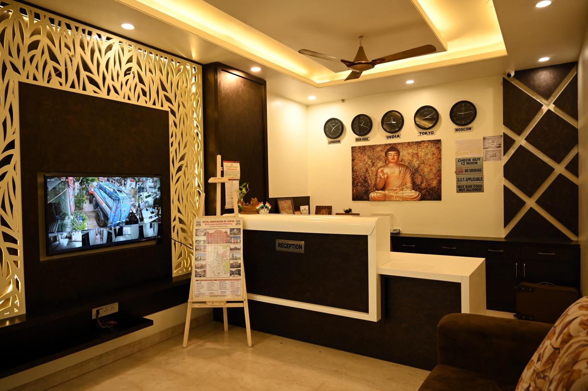 Hotel Pulse Inn Near Railway Station Divisione di Jaipur Esterno foto